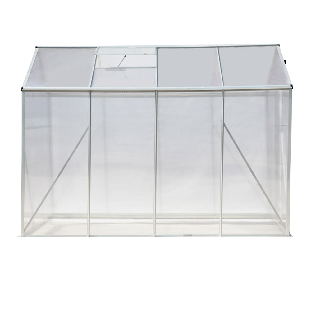 Aluminium Hobby One Vent Greenhouse without Base