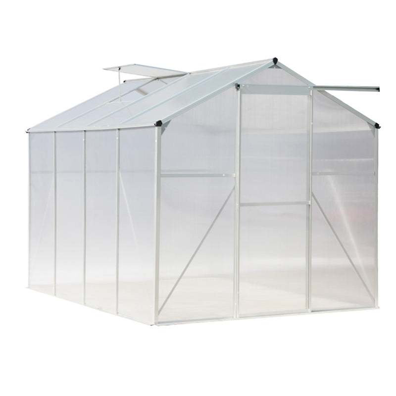 Aluminium Hobby One Vent Greenhouse without Base