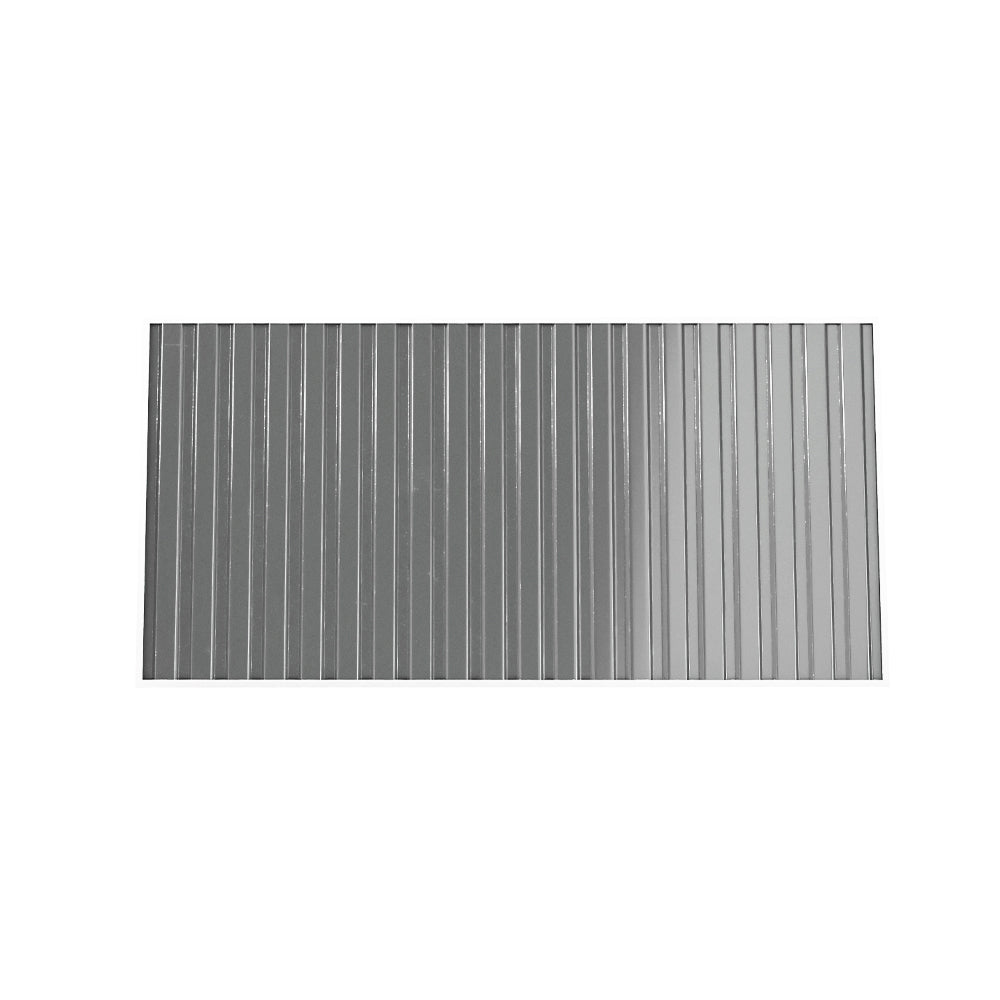 3x7ft Grey Lockable Stainless Steel Bicycle Storage Shed