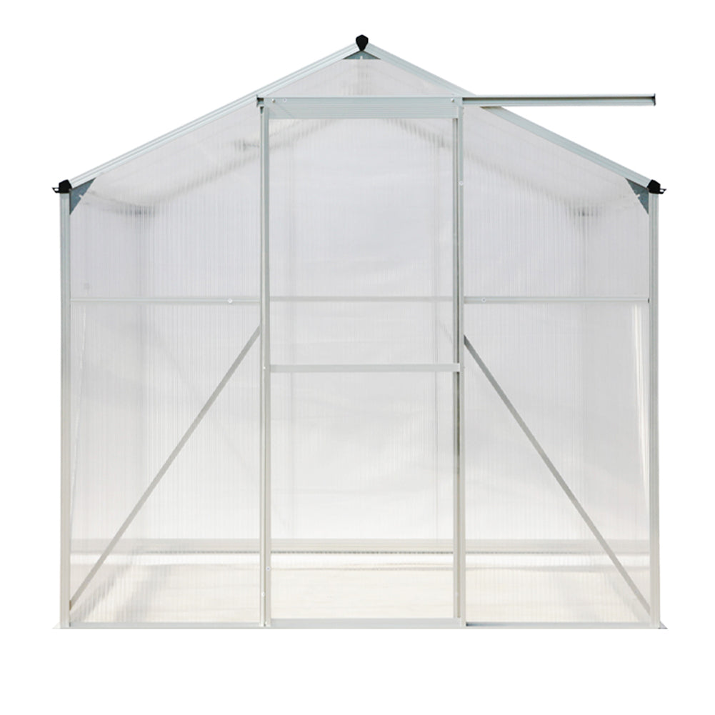 Aluminium Hobby One Vent Greenhouse without Base
